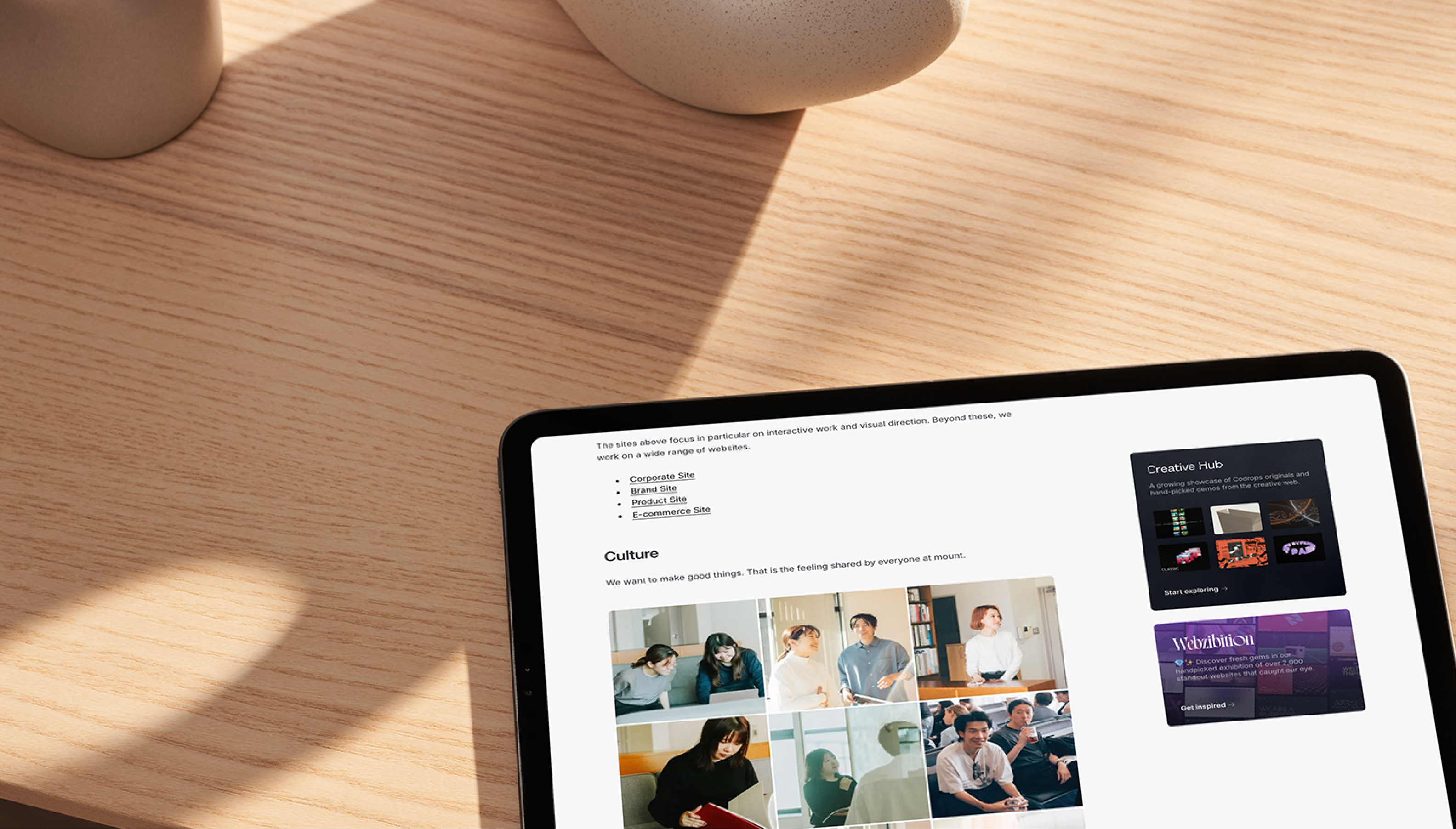 An introduction to mount has been published in “Codrops – Studio/Agency Spotlight.”